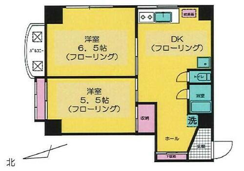 東京都台東区駒形１丁目 10階 2DK 物件詳細