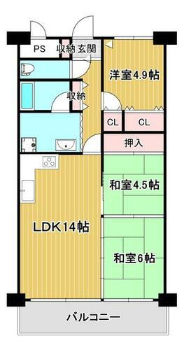 ユニハイム千船 11階 3LDK 物件詳細