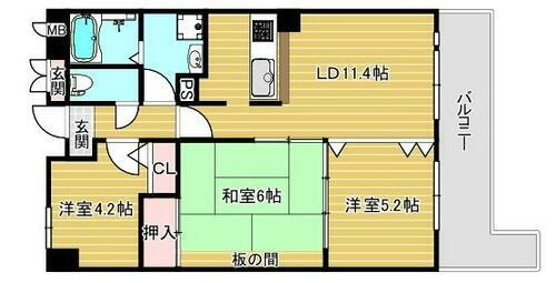 奈良県奈良市西大寺北町２丁目 2階 2SLDK 物件詳細