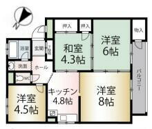 鍛冶町マンション ４Ｋの中古マンションです。お気軽にお問い合わせください。