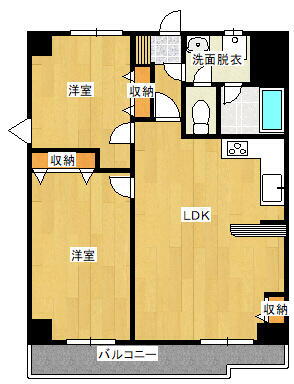 ズイコーアスピラントハイツ足利 4階 2LDK 物件詳細