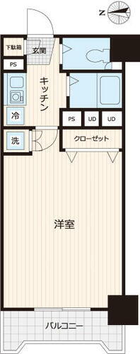 藤和亀有コープ 6階 1K 物件詳細