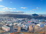 ロイヤルシャトー北広島センターステージ 高台から見た現地（2023年12月）撮影