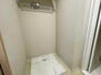 イトーピア星置シティービュー壱番館 洗濯機防水パンがある洗濯機置き場