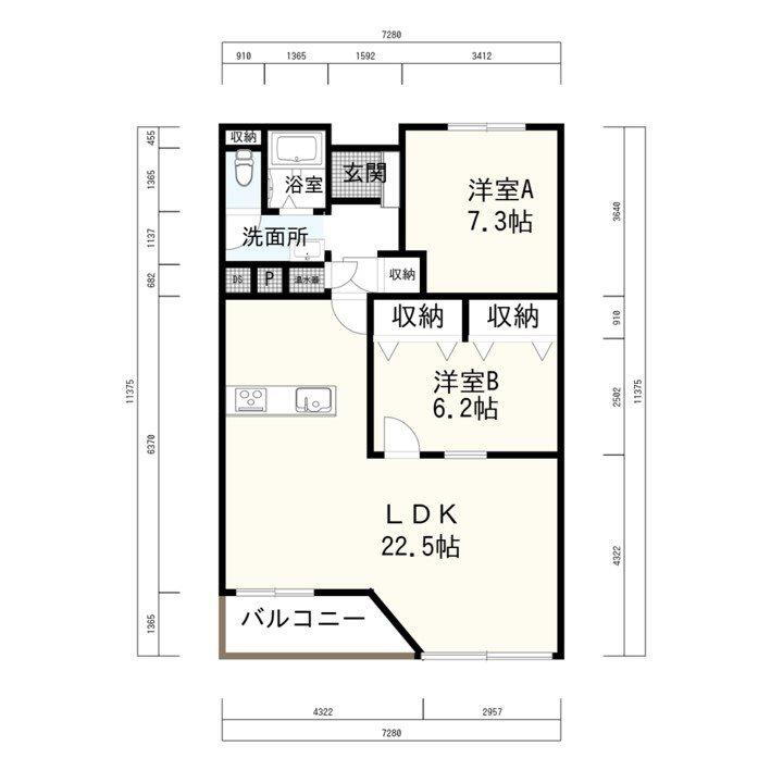 ＦｅｌｉｄｉａＲｅｎｏ南八条アーバンライフ（Ｎｏ．１００９） 3階 1SLDK 物件詳細