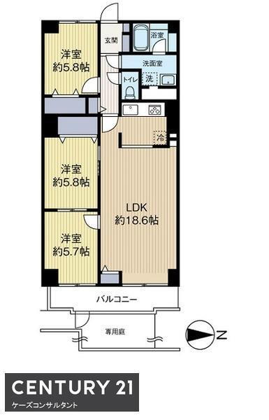 コープ北１０条マンション 1階 3LDK 物件詳細