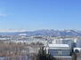 パークアベニュー　参番館Ｅコート 南西バルコニーからの眺望です（北西側に札幌ドームや山並みが望めます）