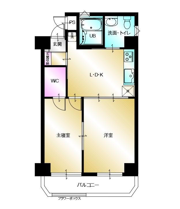 ■ホワイトレジデンス４１４号室■新生活を新居で過ごしませんか？ 4階 2DK 物件詳細