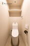 【１００㎡以上の最上階角部屋】ラ・レジダンス・ド・仙台 【トイレ】<BR>シンプルなデザインと機能で掃除も楽々！