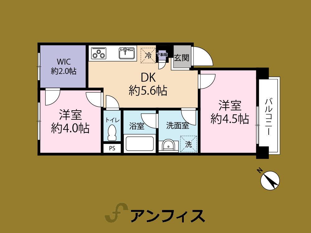 第三桜台マイコーポ 3階 2DK 物件詳細