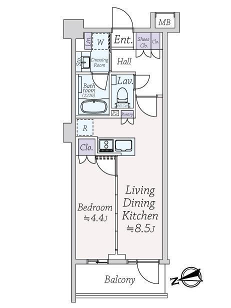 パレステージ鷺宮 1階 1LDK 物件詳細