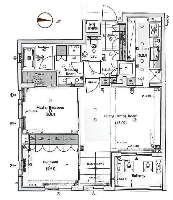 ザ・サンメゾン目白近衛町エルド　◆室内美麗　最上階　角部屋につき日当た 3階 2LDK 物件詳細