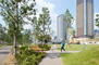 アウルタワー IKE・SUNPARKまで304m 大人も楽しめる芝生広がる大型公園