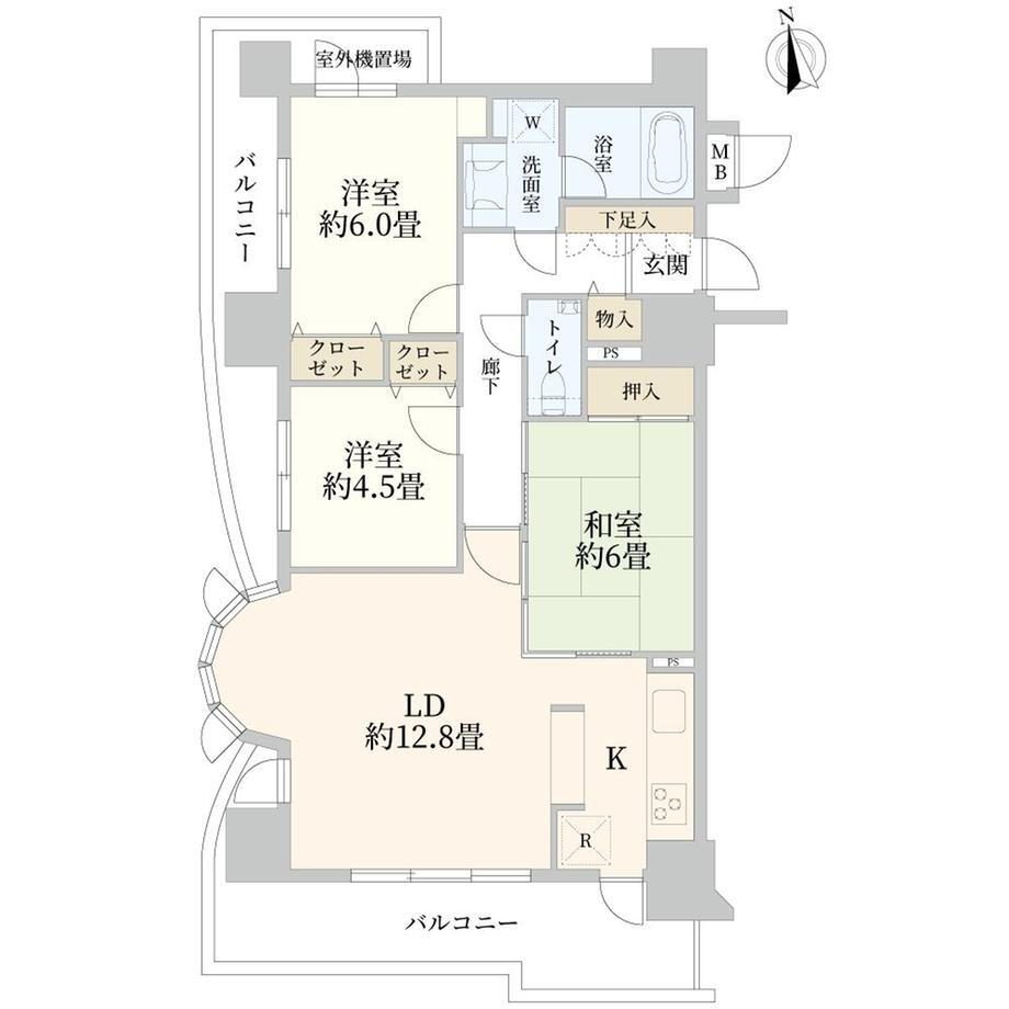 ダイアパレス墨田 3階 3LDK 物件詳細