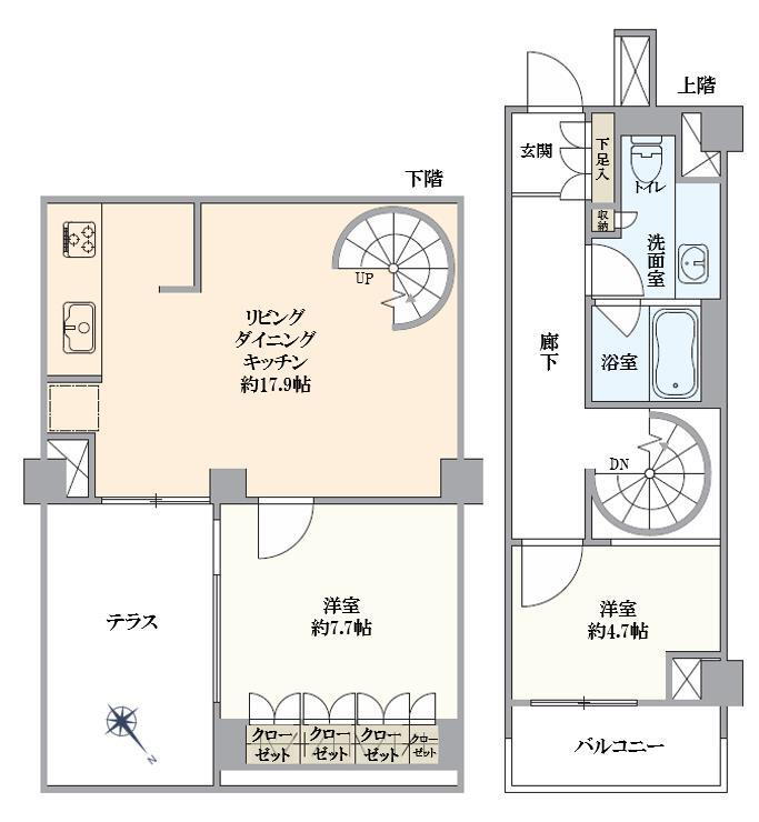 グランドメゾン中目黒ＴＨＥＣＬＡＳＳ 1階 2LDK 物件詳細