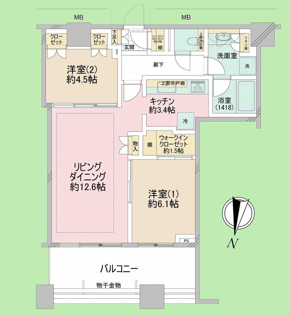 芝浦アイランドケープタワー 43階 2LDK 物件詳細