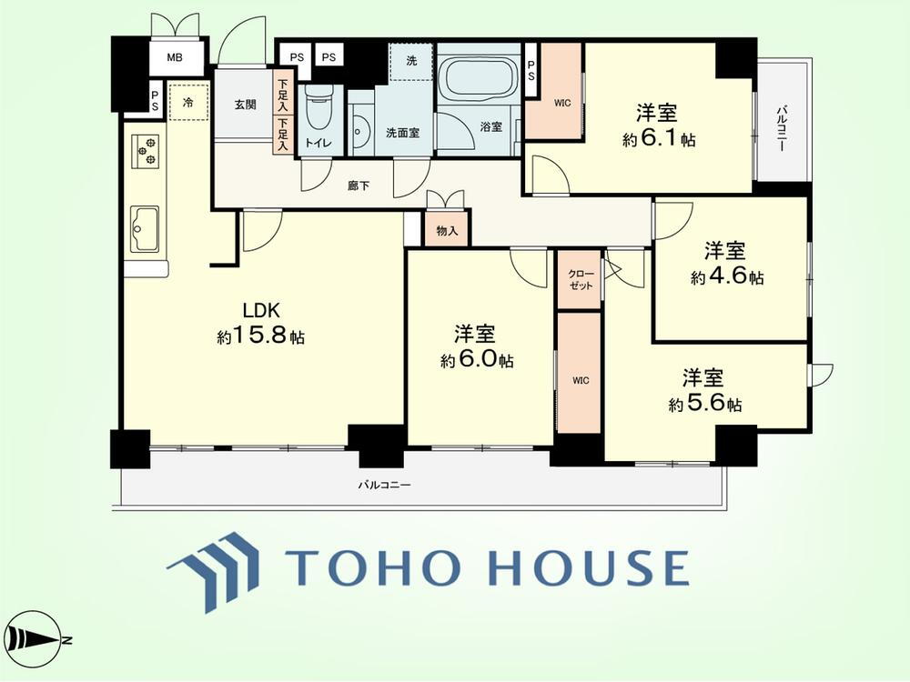 新本牧壱番館 10階 4LDK 物件詳細