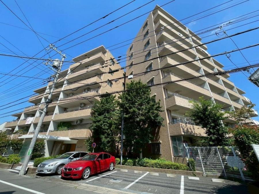 ダイアパレス花小金井2 《外観》ペット2匹まで飼育可能な9階建てマンション