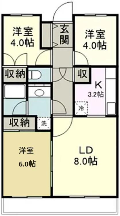 川越パーク・ホームズ 12階 3LDK 物件詳細