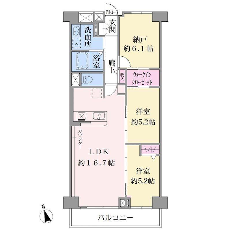 蒲田グリーンパーク 8階 2SLDK 物件詳細