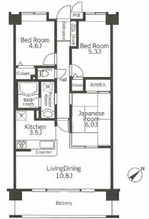 レクシオ東習志野 4階 3LDK 物件詳細