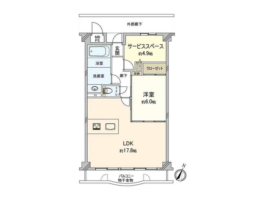 グローイングコート北柏 3階 1SLDK 物件詳細
