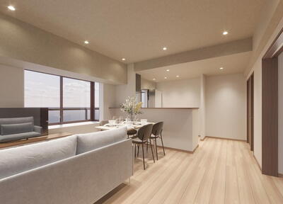 ライオンズプラザ日野駅前 内装イメージパース案