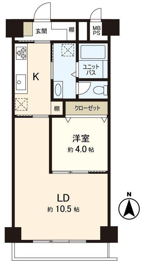 秀和薬園台レジデンス 5階 1LDK 物件詳細