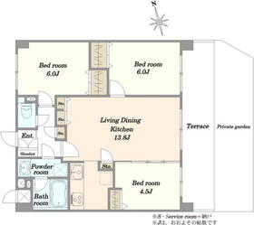 藤和ライブタウン横浜神大寺 A棟 1階 3LDK