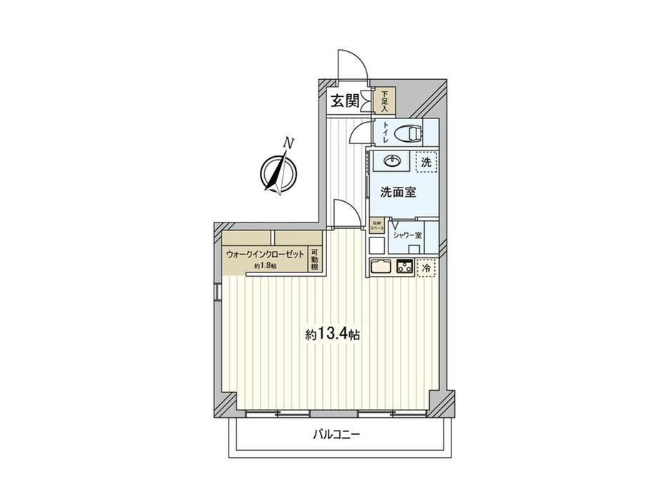 インフィニティ浦和 4階 ワンルーム 物件詳細