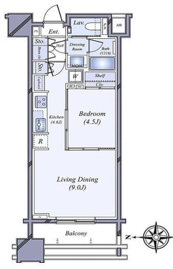 パークコート南麻布 10階 1LDK