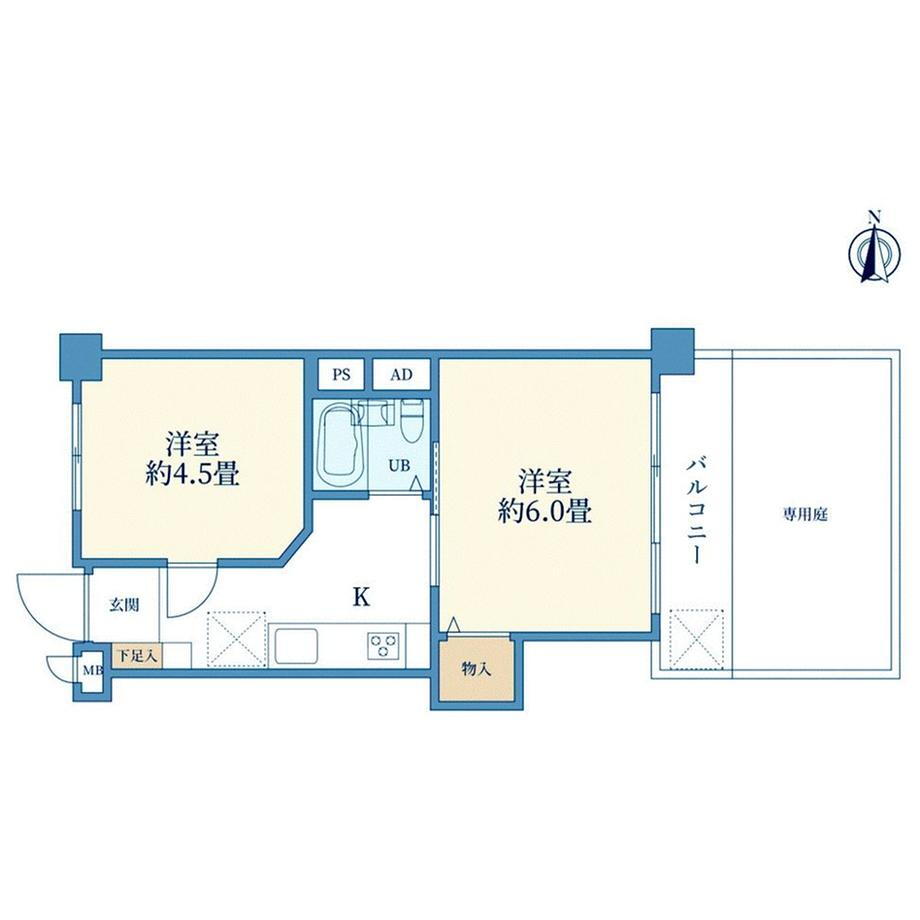 桜台フラワーホーム 1階 2K 物件詳細