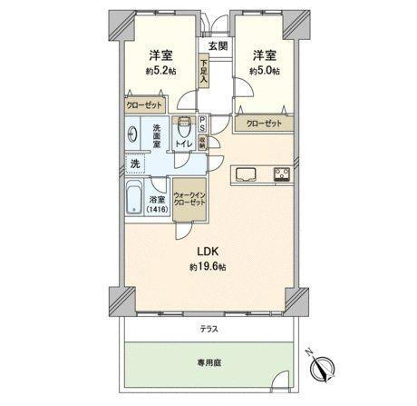 ハイムあざみ野 2階 2LDK 物件詳細