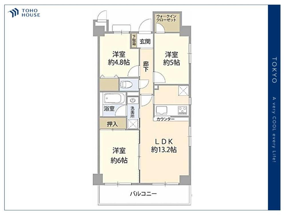 ライオンズマンション川口南 2階 3LDK 物件詳細