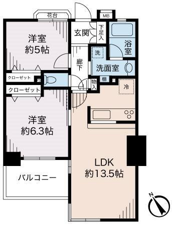 駅近リフォームマンション　クレアコート三ツ境 2階 2LDK 物件詳細