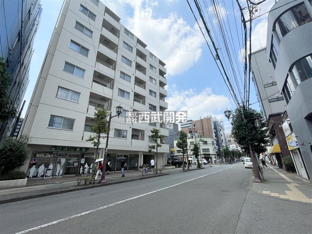 立川シティハイツ 【現地全景】JR中央本線「立川」駅徒歩5分の好立地マンション!