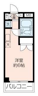 サンヨーズマンション 3階 ワンルーム 物件詳細