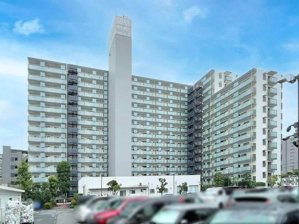 北千住パーク・ファミリア 【外観】<BR>穏やかな街並みに溶け込み、静けさと落ち着きを纏います。