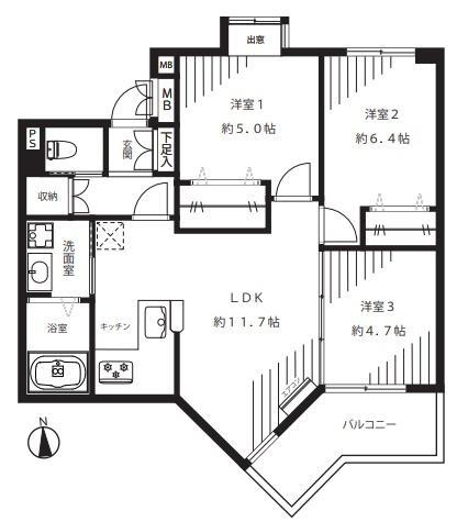 アルス亀戸 1階 3LDK 物件詳細