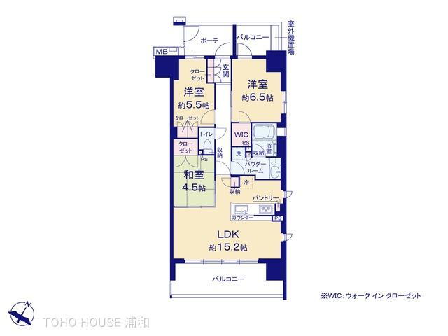 シュロスガーデンさいたま新都心 9階 3LDK 物件詳細