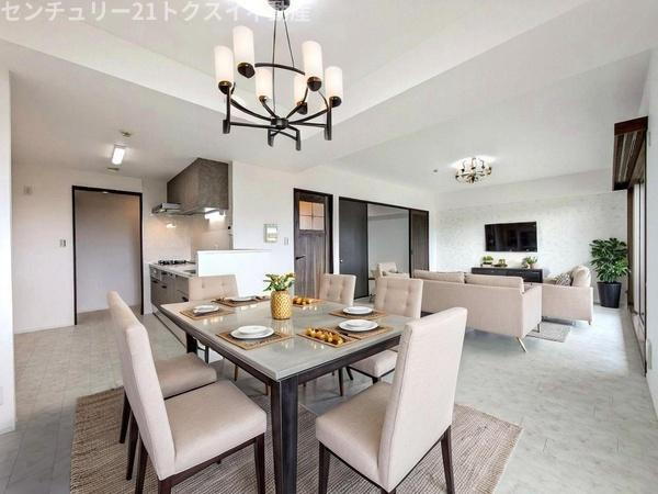 グランフォートユーカリが丘壱番館 ※家具等はCGとなります。