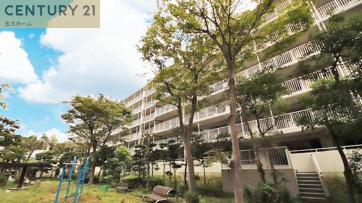 ラミーユ松戸ハイライズ2号棟ヴィラージュ棟 現地外観写真