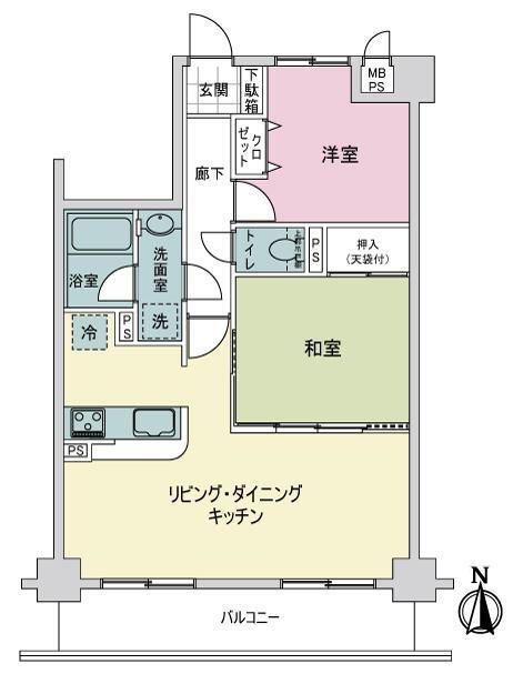 グランフォーリア八王子 4階 2LDK 物件詳細