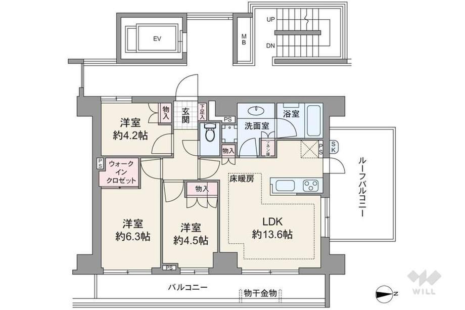 ピアース東京尾久 9階 3LDK 物件詳細