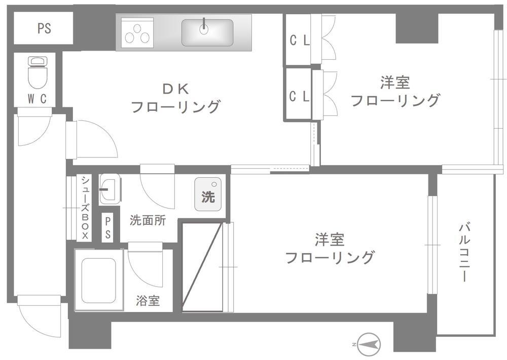 ライオンズマンション東五反田 2階 2DK 物件詳細