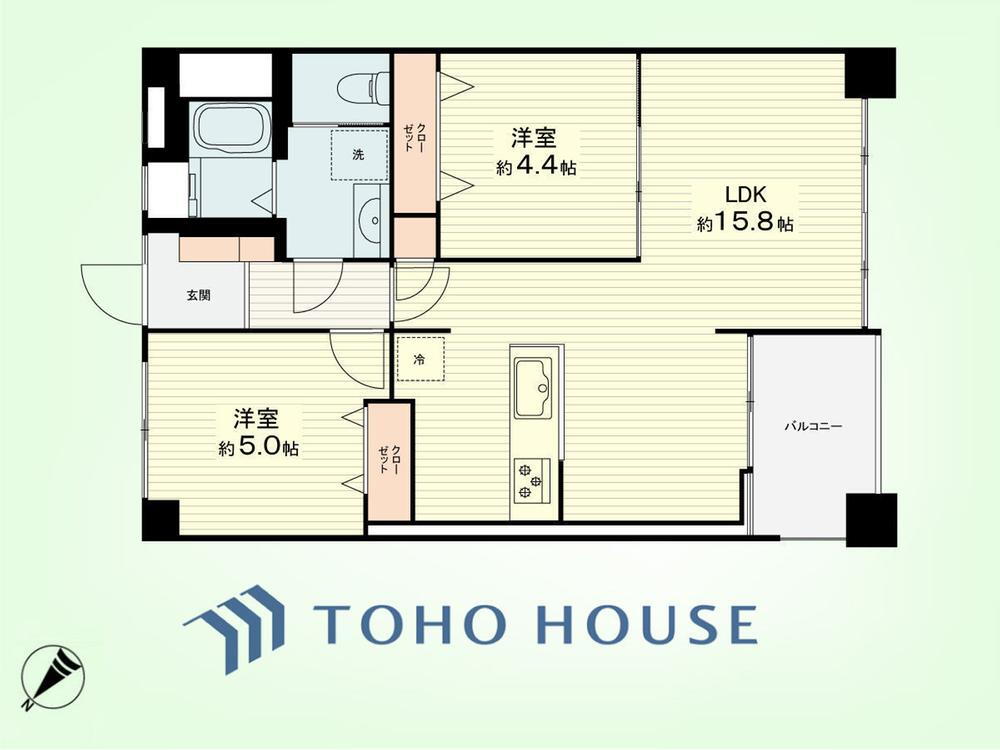 大森駅前住宅１号棟 11階 2LDK 物件詳細