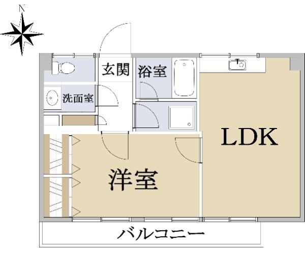 目白宮庭マンション 5階 1LDK 物件詳細