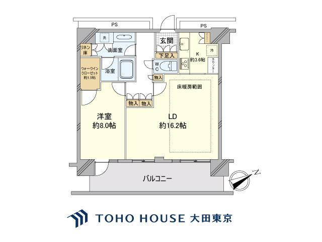 パークタワー品川ベイワード 12階 1LDK 物件詳細