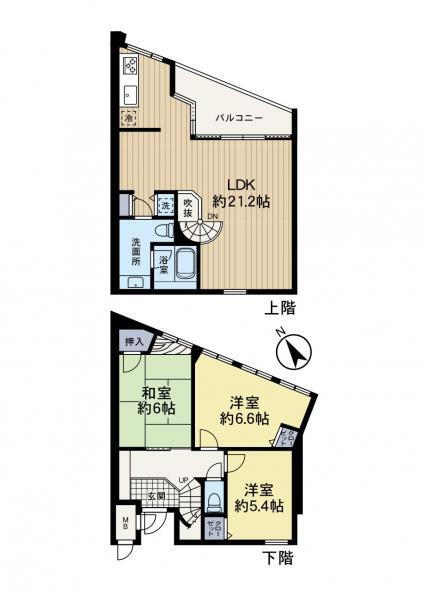 カーサ・アンジェロふじみ野 2階 3LDK 物件詳細