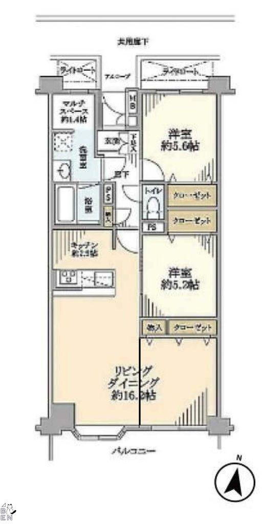アルファステージ横浜鶴見 1階 3LDK 物件詳細